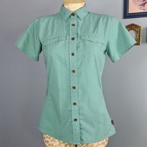 Eastern Mountain Sports active wear button down